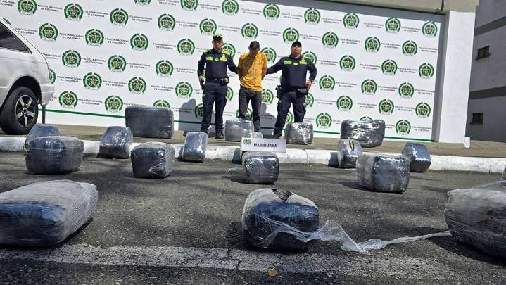 Incautan en Ibagué cargamento de marihuana avaluado en más de $100 millones