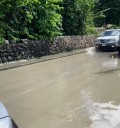 Umán en riesgo: baches y acumulación de agua en sus calles