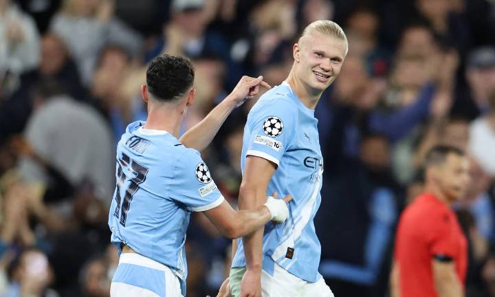Man City 2-0 Napoli: Erling Haaland breaks Champions League record as Premier League side cruise to win