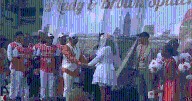 Just married: Browns fans tie the knot in Muni Lot during season opener