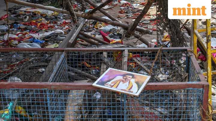 Karur stampede: 'Security up at Vijay’s Chennai home, aide booked'