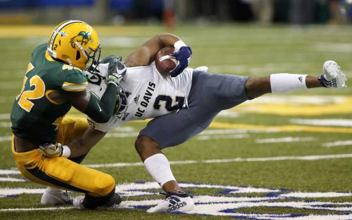 Bison football  schedules series with old D2 rival UC Davis