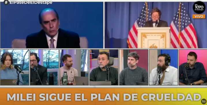 (VIDEO) Lo vetos de Milei: El Círculo Rojo huele a sangre