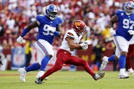 Deadspin | Report: MRI confirms torn Achilles for Commanders' Austin Ekeler