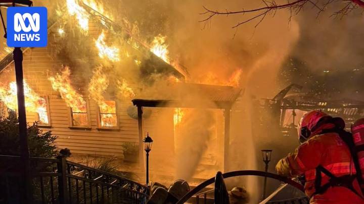 Massive blaze destroys historic wedding venue in NSW Hawkesbury