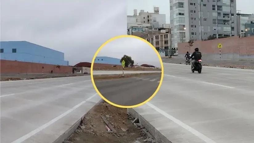 Padres de familia alertan de peligros en la Vía Expresa Sur por falta de señalética e infraestructura para peatones
