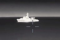 Incredible moment Ukraine cripples £45m Russian spy ship - with WW3 on brink after Putin’s drone invasion of Poland