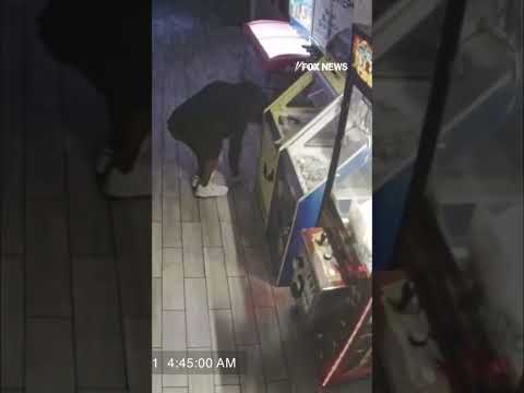 WATCH: Smash-and-grab of a laundromat coin