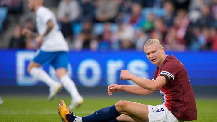 Erling Haaland left needing stitches after freak injury on international duty