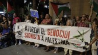 Protesta en Alicante tras el ataque a la Flotilla que envía ayuda humanitaria a Gaza.