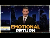 Kimmel EMOTIONAL About Kirk's MURDER In 18-MINUTE Monologue During Late Night COMEBACK
