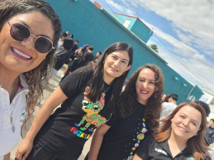 Participan más de 500 estudiantes del Conalep Cuauhtémoc en carrera de novatos