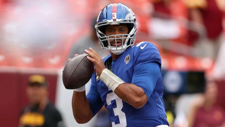 Russell Wilson breaks silence after calls for New York Giants quarterback to be benched just one week in