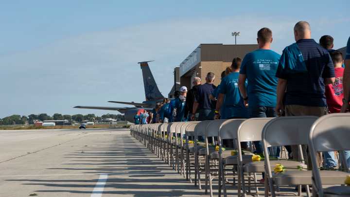 128th Air Refueling Wing holds Refuel Resilience Suicide Prevention Walk