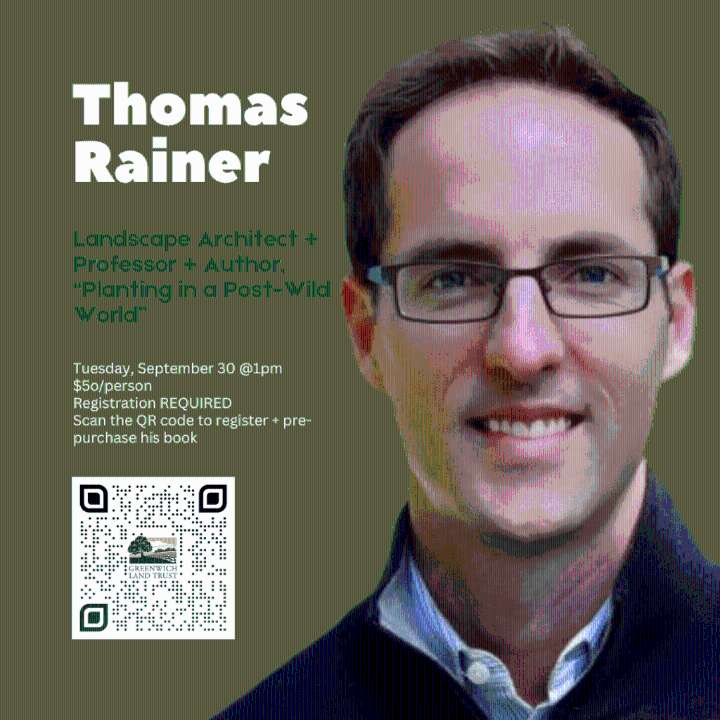 Thomas Rainer Lecture at Greenwich Land Trust