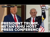 President Trump, Prime Minister Netanyahu host press conference