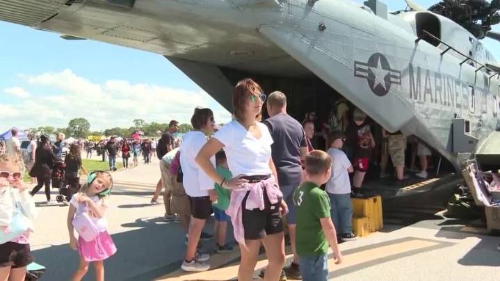 WATCH: Air show brings Labor Day to roaring close