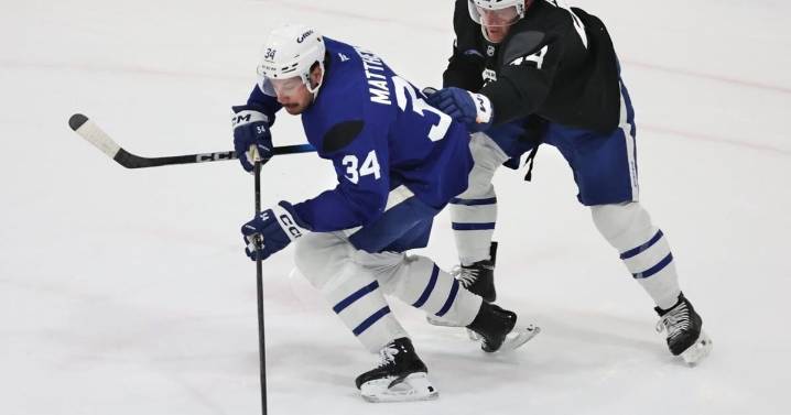 Maple Leafs captain Auston Matthews ‘feeling good’ at camp