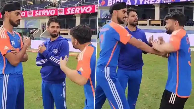 Cricket Arshdeep Singh, Rinku Singh and Jitesh Sharma Recreate ‘10 Wala Biscuit Kitna Ka Hai Ji’ Meme After Team India’s Super Over Victory in IND vs SL Asia Cup 2025 Super 4 Clash (Watch Video)