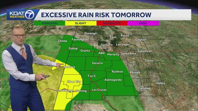 New Mexico forecast: Rain storms to increase Friday into weekend