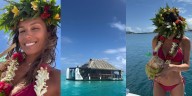 El viaje soñado de Pampita y Martín Pepa a la Polinesia: guirnalda con flores, atardeceres y nueva chance al amor