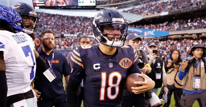 Caleb Williams Stat Tracker Week 3