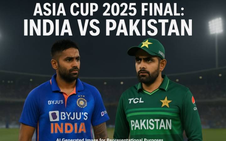 Asia Cup Finale Turns Into India-Pakistan Mock Battle