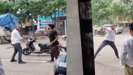 Viral video shows man beaten with belt in public over sister’s friendship