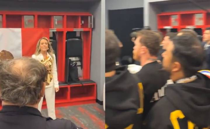 VIDEO: Fey cantó el Himno Nacional Mexicano para Canelo en privado