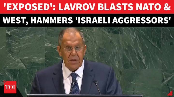 'Mideast Will Blow-up': Lavrov Shames Israel At Global Stage; Russia Backs Palestine, Blasts NATO
