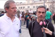Michel y Bahl en campaña: “Estamos para defender la universidad y la salud pública”