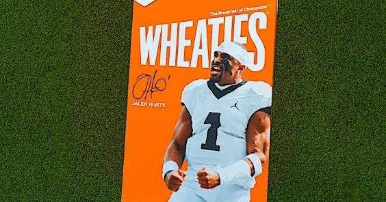 Super Bowl champion Jalen Hurts to be featured on Wheaties cereal box