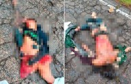 Vehículo fantasma atropella y 'destroza' a dos en Guachochi