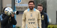 La Selección tuvo su penúltimo entrenamiento antes de Venezuela: de la sonrisa de Messi y los dos ausentes, al probable equipo
