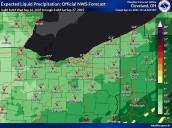 Widespread rain returns to Northeast Ohio before sunshine this weekend