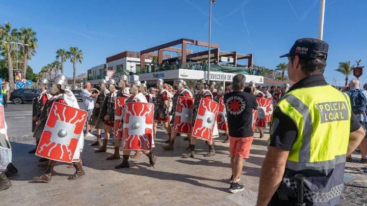 Estas son las zonas por donde queda prohibido circular durante Carthagineses y Romanos