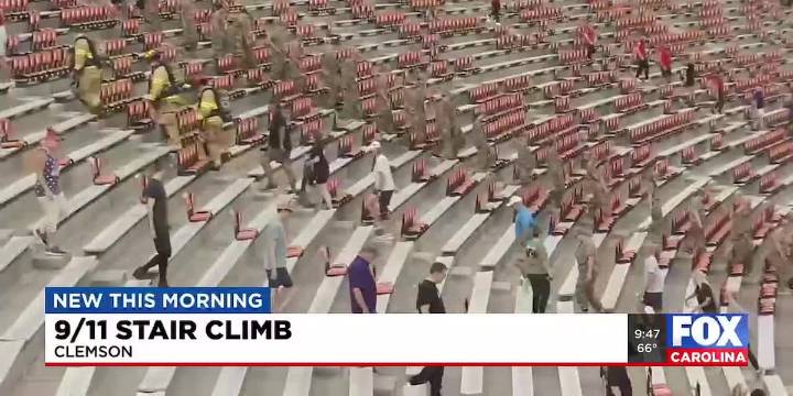 Greenville firefighters host annual 9/11 memorial stair climb