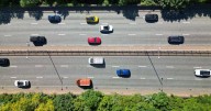 The motorway lane most likely to cause you trouble