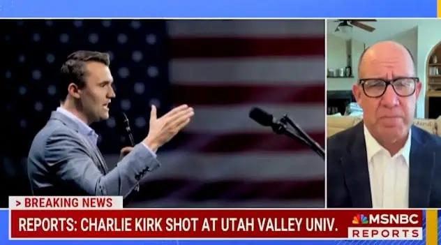 MSNBC Analyst Sparks Outrage After Saying Charlie Kirk's "Hateful Words" Led To "Hateful Actions"