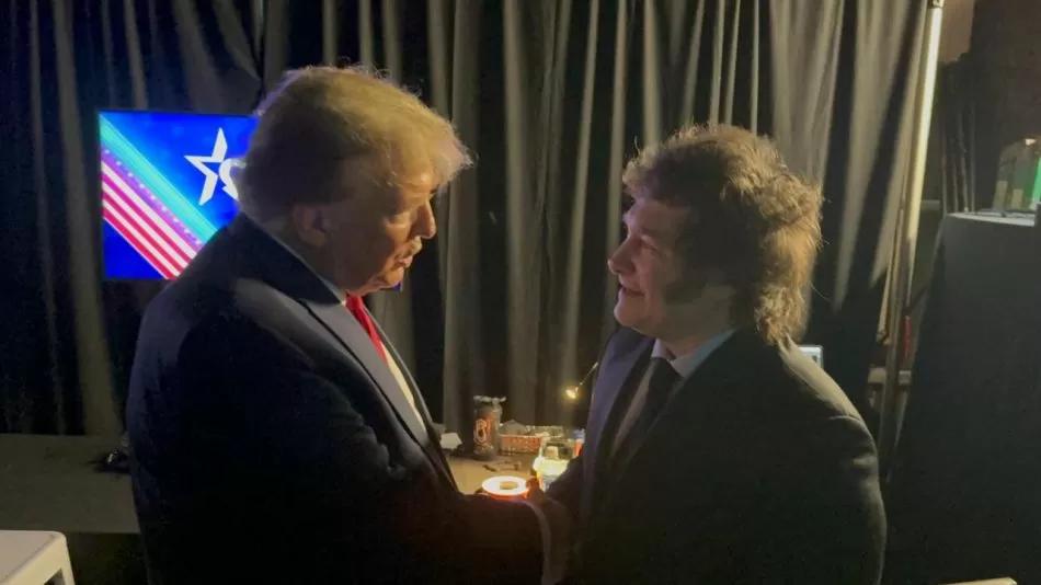 Trump expresa su respaldo a la reelección de Javier Milei en 2027
