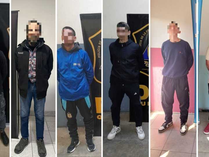 Piratas del asfalto, abusadores y asesinos: quiénes son los nueve prófugos detenidos cuando fueron a votar