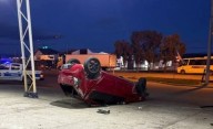 Dos jóvenes salieron ilesos tras un vuelco en Comodoro