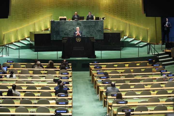 Netanyahu habló en la ONU a sala casi vacía