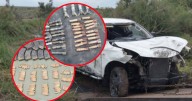 Hallazgo explosivo en Navolato: camioneta robada escondía arsenal y 41 bombas caseras