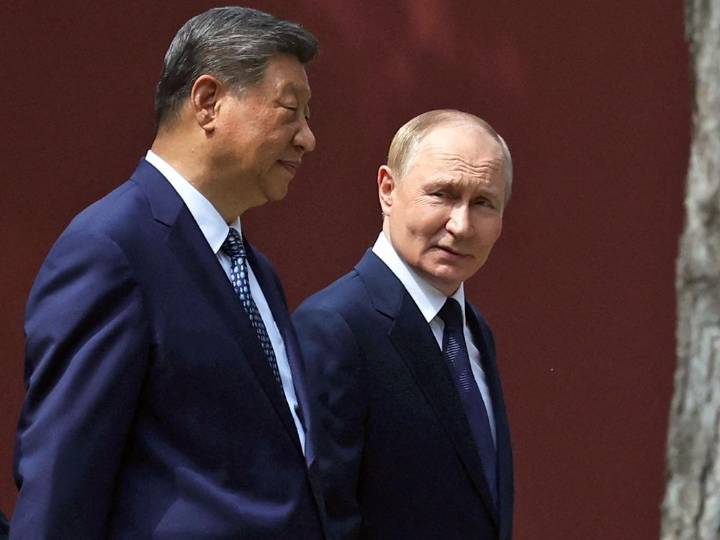 Leaders of China, Russia, North Korea gather for massive military parade in Beijing