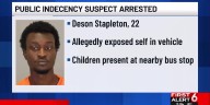 Public indecency suspect arrested