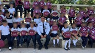 Seguridad Vial apoya la educación con entrega de mochilas y loncheras