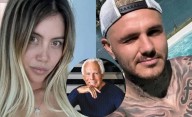 La despedida de Wanda Nara y Mauro Icardi a Giorgio Armani: se recortaron de la misma foto