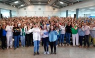 Con presencia de todas las líneas, empezó el Encuentro de Mujeres Peronistas