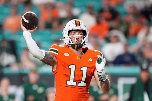 Miami's Carson Beck has faced Florida multiple times. He's now going to play them as a Hurricane